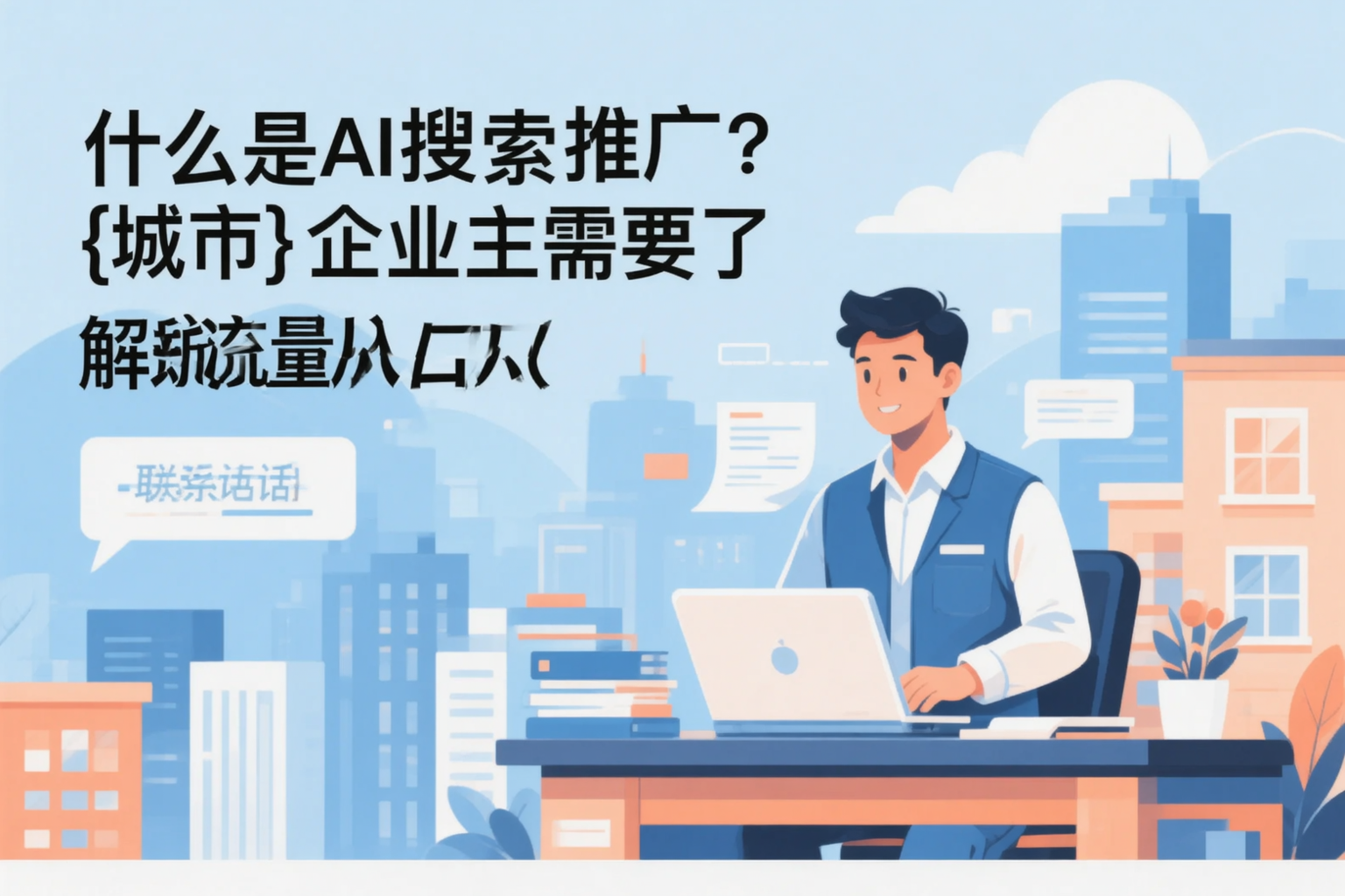 什么是AI搜索推广?广安区企业主需要了解的新流量入口